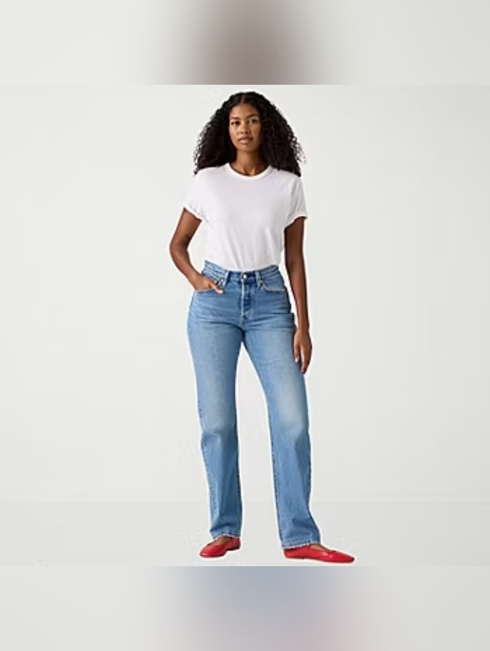 Levi's 501 Curve Straight Leg Jeans Sz 29W 30
